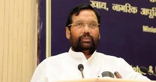Ram vilas Paswan has been appointed the Minister of Consumer Affairs, Food and Public Distribution 