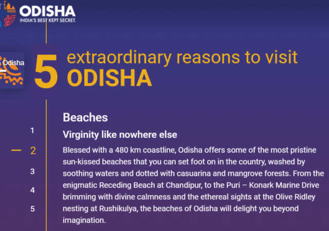 Odisha Travel & Tourism Website 