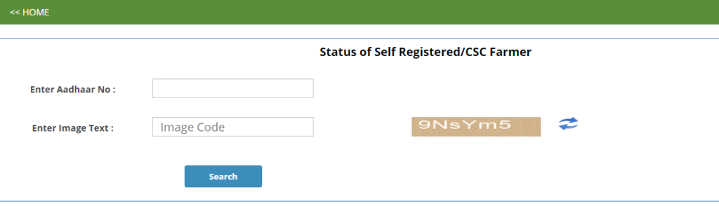 Self Registered Farmer