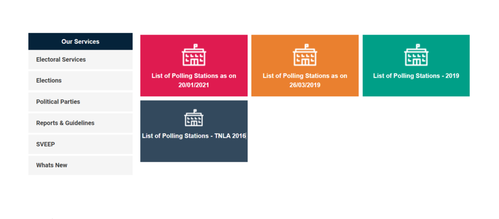 View Polling Station List